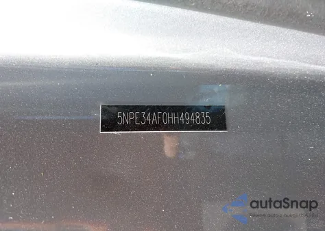 2017 Hyundai Sonata Sport from USA, damaged, VIN 5NPE34AF0HH494835